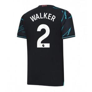 Maillot de foot Manchester City Kyle Walker #2 Troisième 2023-24 Manches Courte